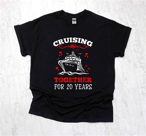Perfect Anniversary Cruise Shirts to Celebrate Your Love